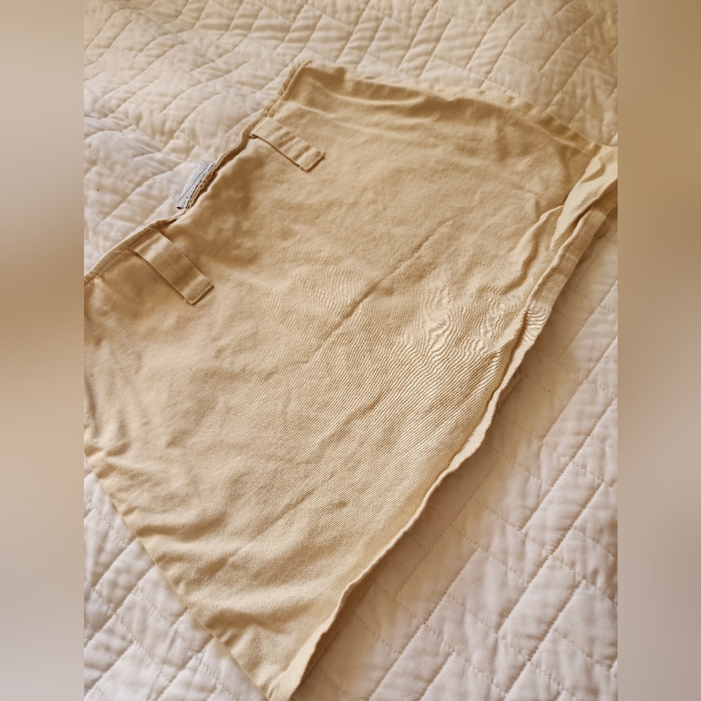 RAVE Stretch Khaki Micro Skirt